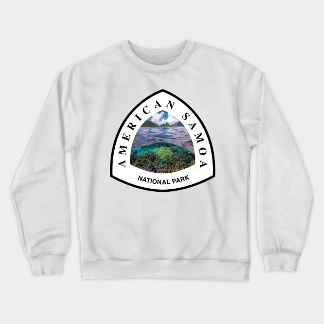 National Park of American Samoa shield Crewneck Sweatshirt by nylebuss